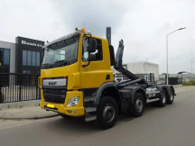DAF CF 400 8X4 EURO 6 / HAAKSYSTEEM 25 TONS / HOLLAND TRUCK / PERFECT CONDITION !!