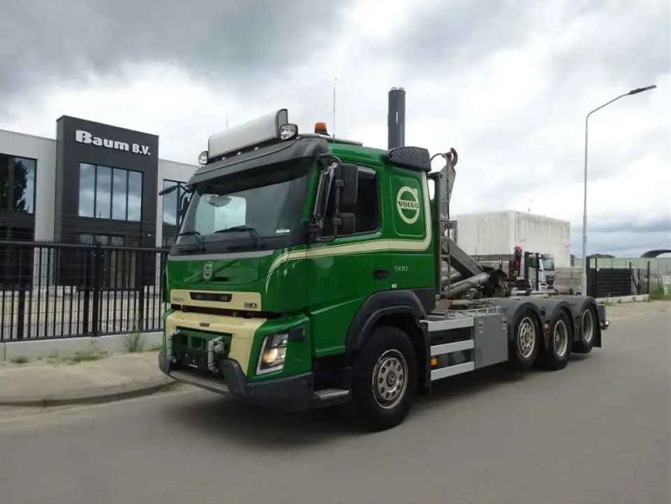 Volvo FMX 500 8X2 EURO 6 / HAAKSYSTEEM / PERFECT CONDITION !!